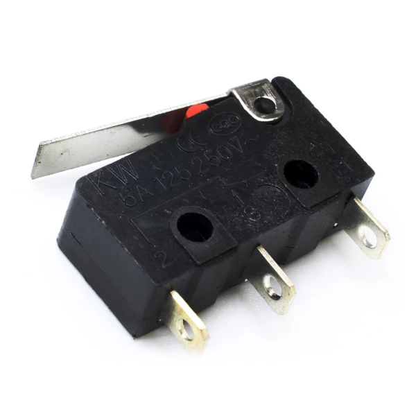 میکرو سوئیچ اهرم دار متوسط KW11-15mmجدید