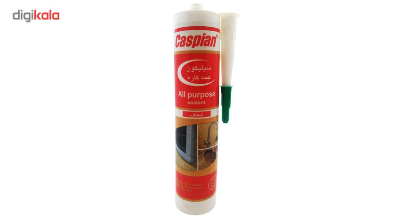 چسب سیلیکون آکواریوم کاسپین مدل شفاف حجم 300 میلی لیترجدید