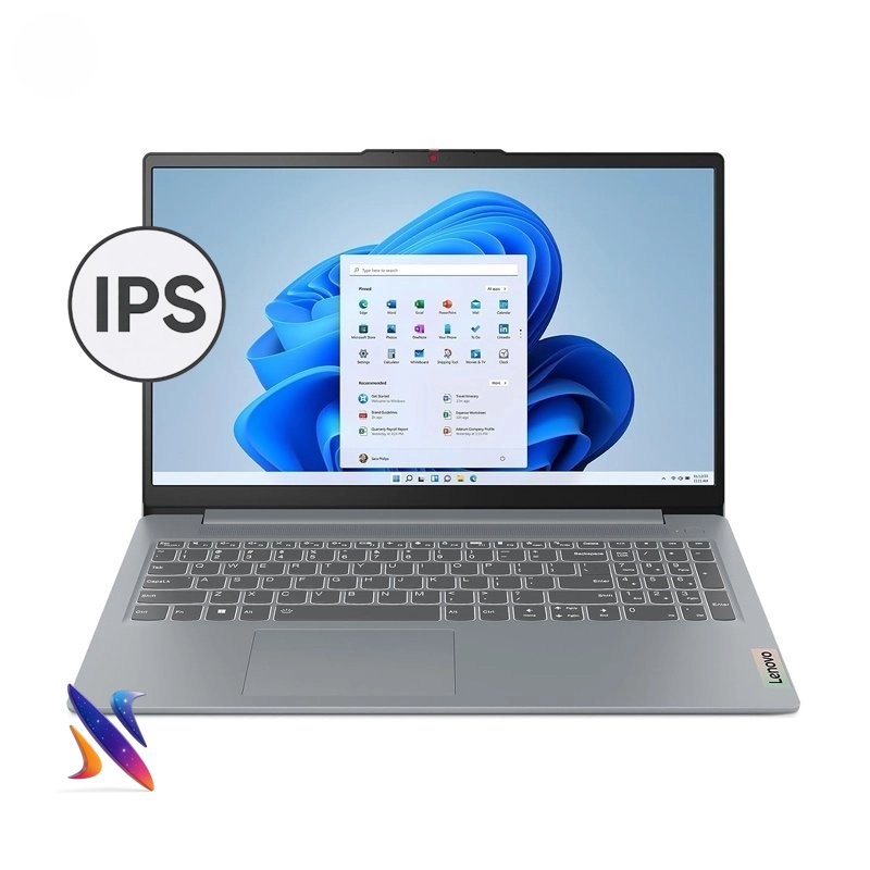 لپ تاپ 15.6 اینچی لنوو IDeaPad Slim3 Ryzen7-7730U 8GB 512GB Radeon Graphics IPS - FingerPrintجدید