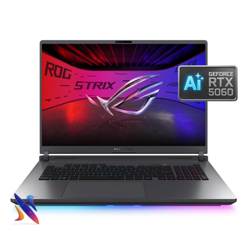 لپ تاپ 18 اینچی گیمینگ ایسوس Asus ROG Strix G815JMR I7-14650HX 64GB 2TB 8G-RTX5060 Nvidia Graphicsجدید