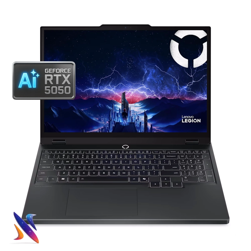 لپ تاپ 15.3 اینچی گیمینگ لنوو Lenovo Gaming Legion5 i7-13650HX 44GB 4TB 8G-RTX5050 Nvidia Graphics 165Hzجدید