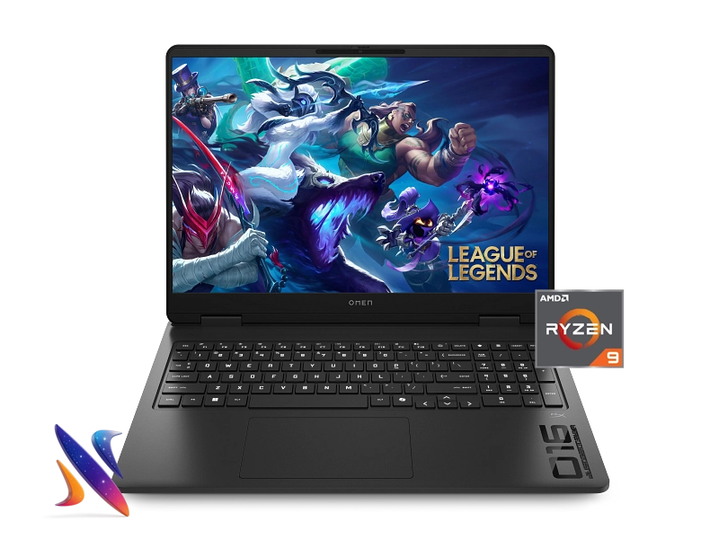 لپ تاپ 16 اینچی گیمینگ اچ پی HP OMEN AP0167AX R9-8940HX 16GB 2TB RTX-5060 Nvidia Graphics 144Hzجدید