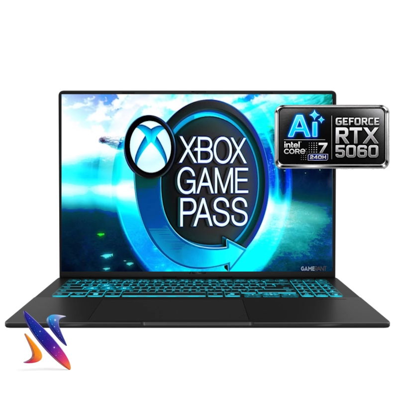 لپ تاپ 16 اینچی گیمینگ ایسوس ASUS Gaming V3607VM CORE 7-240H 64GB 2TB 8G-RTX5060 Nvidia Graphicsجدید