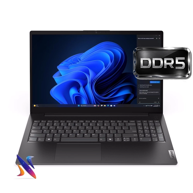 لپ تاپ 15.6 اینچی لنوو Lenovo V15 i3-1315U 12GB-DDR5 256GB Intel IRis-Xe Graphicsجدید
