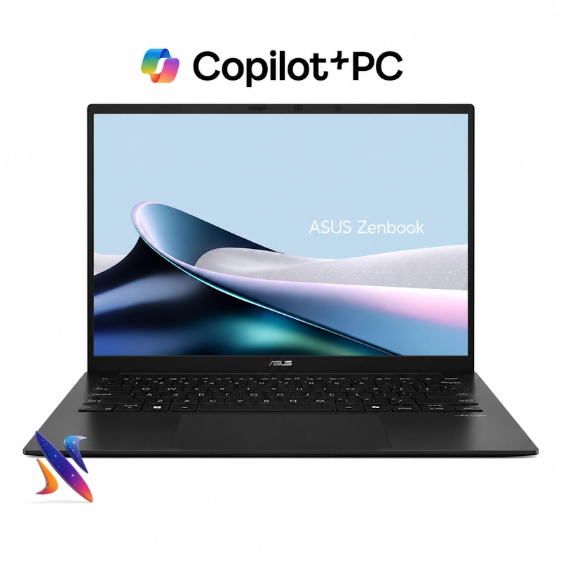 لپ تاپ 14 اینچی لمسی ایسوس ASUS Zenbook OLED UM3406KA Ryzen Ai 7-350 32 512GB Radeon Graphics Touch Panelجدید