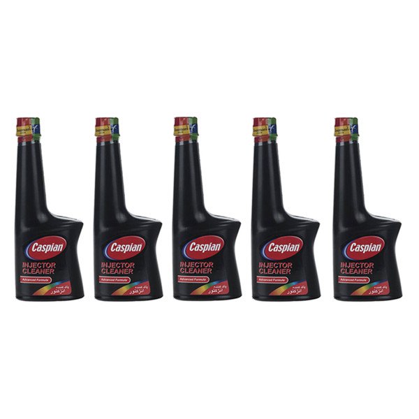 مکمل تمیز کننده سیستم سوخت خودرو کاسپین کد 02 حجم 230 میلی لیتر بسته 5 عددیجدید