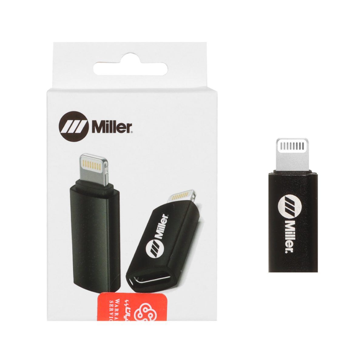 تبدیل Miller TYPE-C TO Lightning مدل MO-209 (گارانتی پارتیان پایا)
