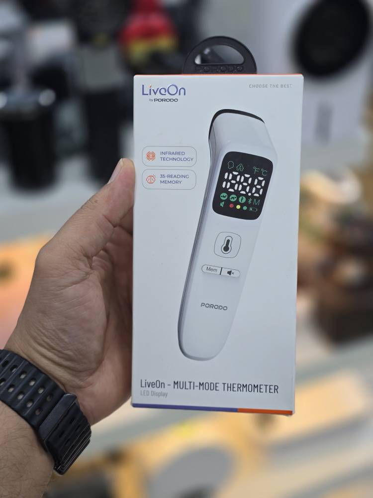 تبسنج چندکاره دیجیتال مدل LiveOn (PDFCIR202) از برند Porodo