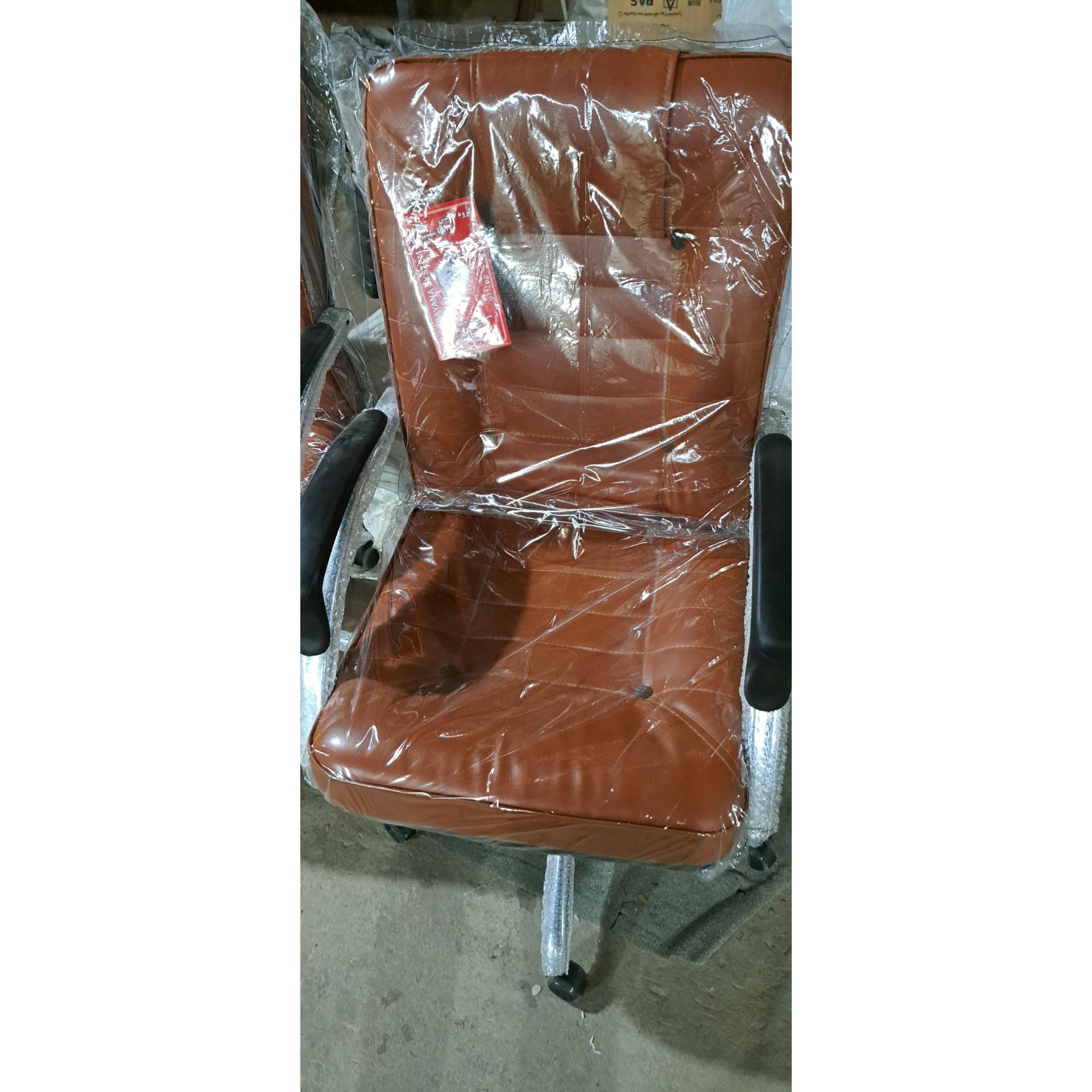 صندلی اداری کارمندی ارگونومی اسایش (پس کرایه)