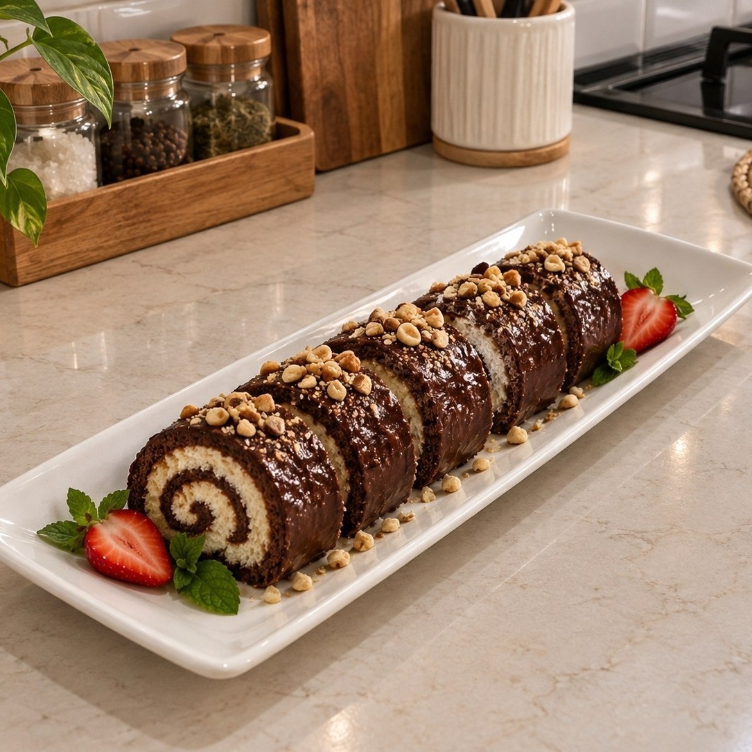رولت خوری چینی مدرن ساده