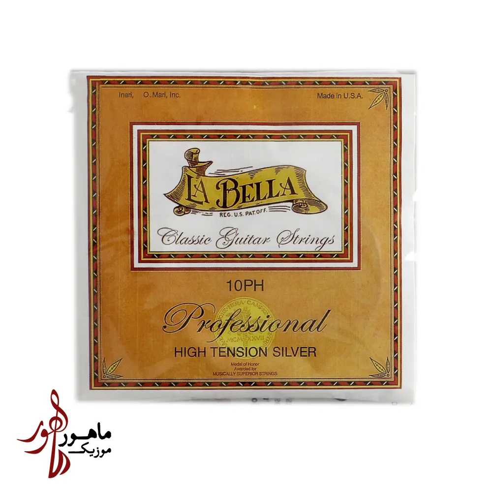 سیم گیتار کلاسیک لابلا La Bella 10PH