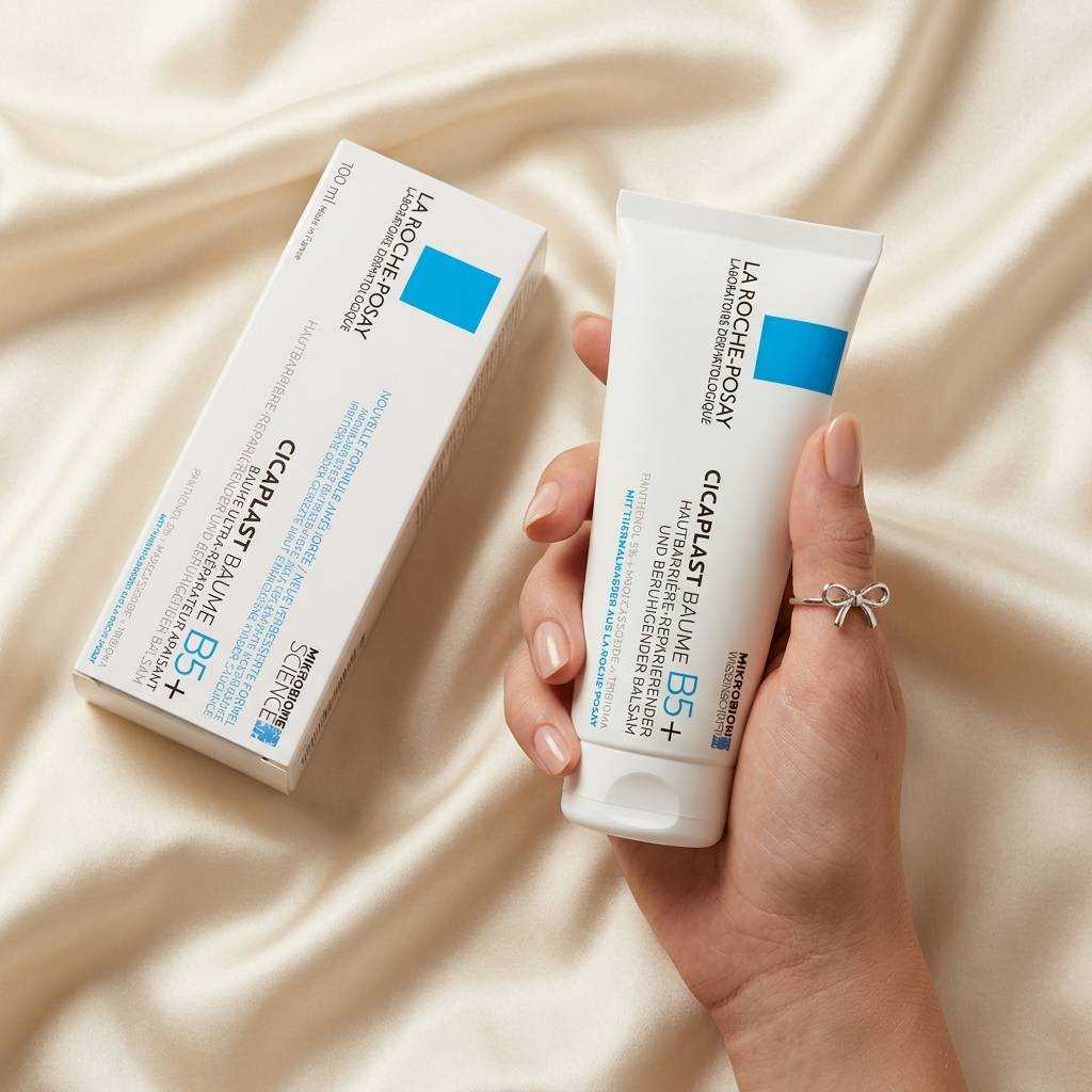 کرم ترمیم کننده لاروش پوزای اصل سیکاپلاست 100 میل | La Roche‑Posay Cicaplast Baume B5 Repairing Balm