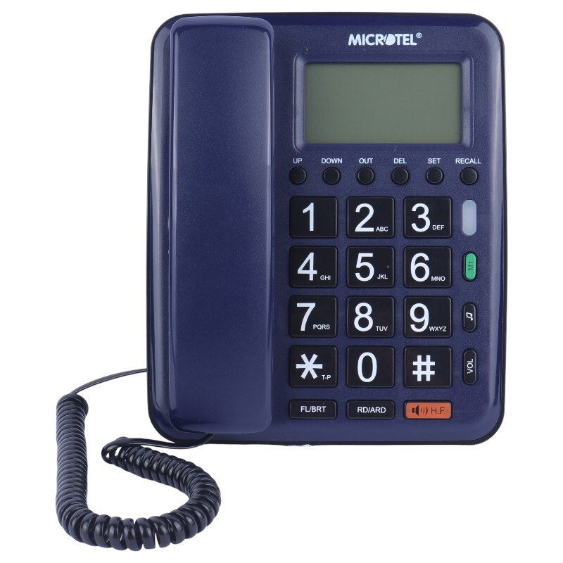 تلفن رومیزی میکروتل مدل MCT-112CIDجدید