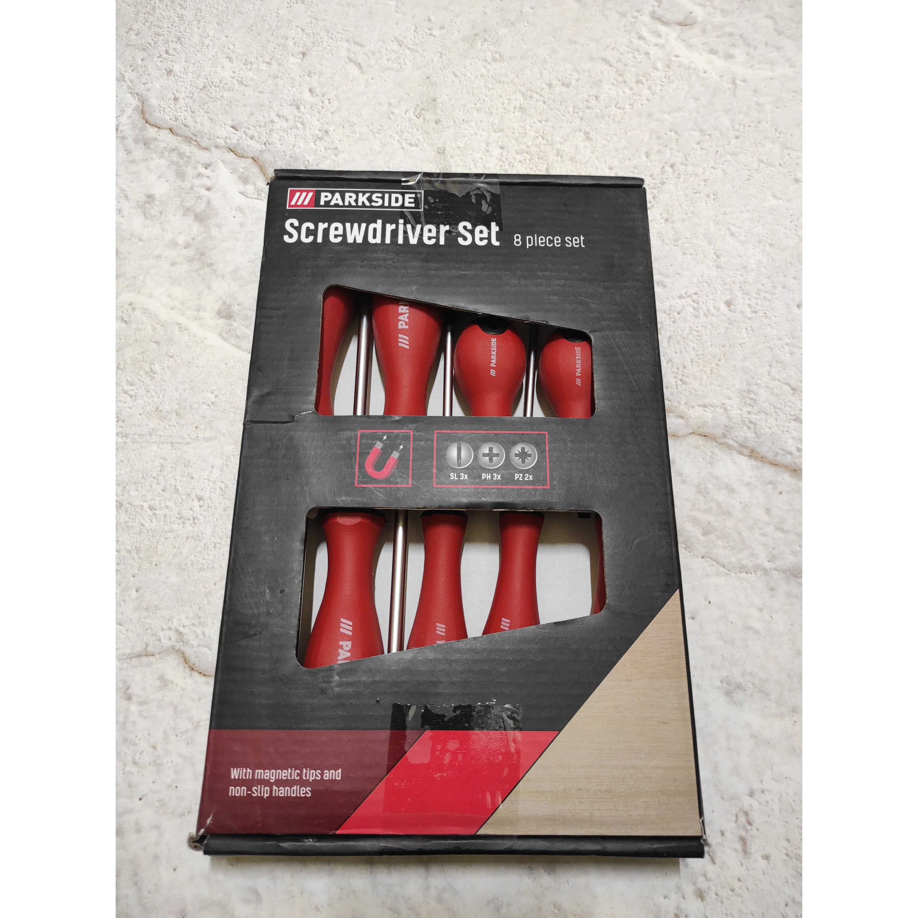 مجموعه 8 عددی پیچ گوشتی پارکساید PARKSIDE جدید