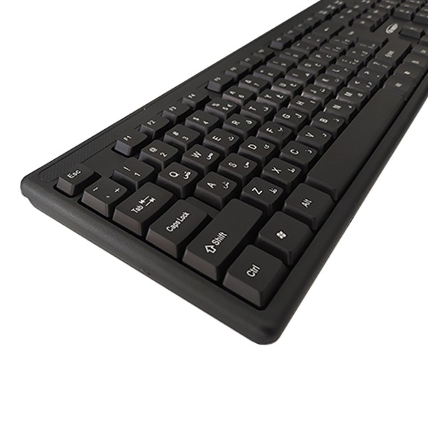 کیبورد سیم دار دی نت پلاس مدل DT-993 با حروف فارسی حک شدهجدید