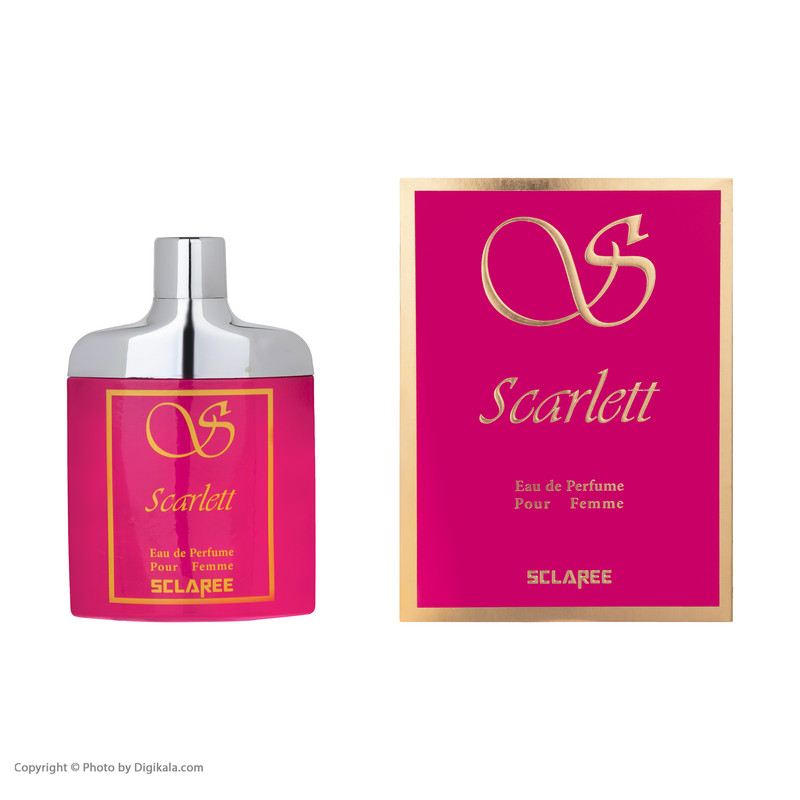 ادوپرفیوم زنانه اسکلاره مدل Scarlett حجم 85 میلی لیترجدید