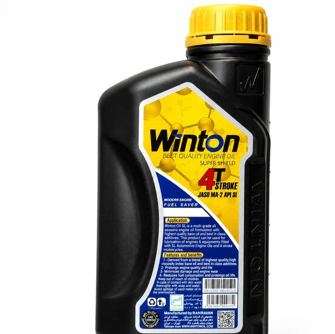 روغن موتور سیکلت وینتون 20W50 MA2 SL مخصوص موتور های دنده ایجدید