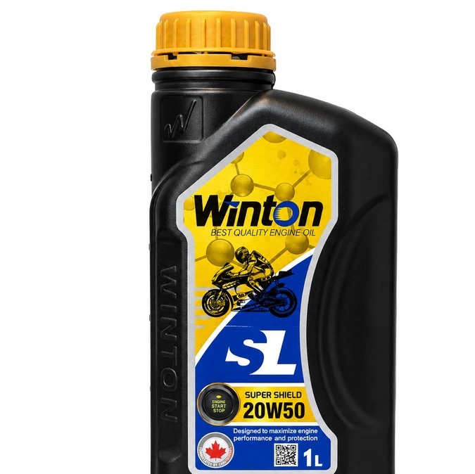 روغن موتور سیکلت وینتون 20W50 MA2 SL مخصوص موتور های دنده ایجدید