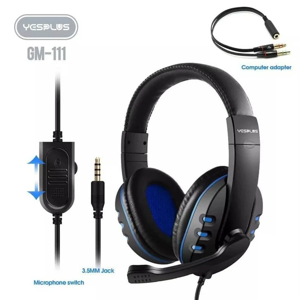 هدفون گیمینگ مدل YesPlus GM-111