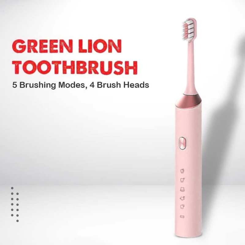 مسواک برقی گرین لاین مدل Sensetive Zahn GREEN LION