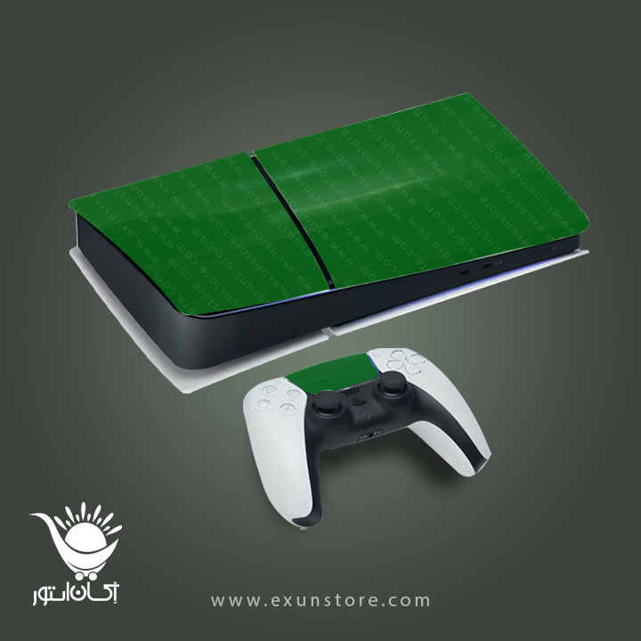 برچسب کنسول بازی پلی استیشن 5 اسلیم Green