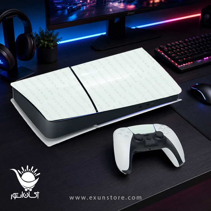 برچسب کنسول بازی پلی استیشن 5 اسلیم White