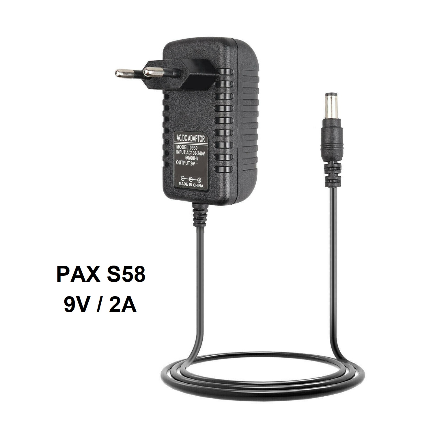 اداپتور کارتخوان سیار پکس 9v/2a – PAX S58