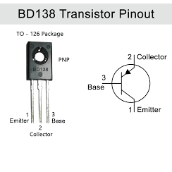 ترانزیستور BD138 PNPجدید