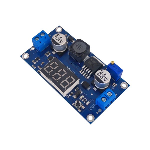 ماژول افزاینده ولتاژ همراه با نمایشگر سون سگمنت LM2577 (xl6009)جدید