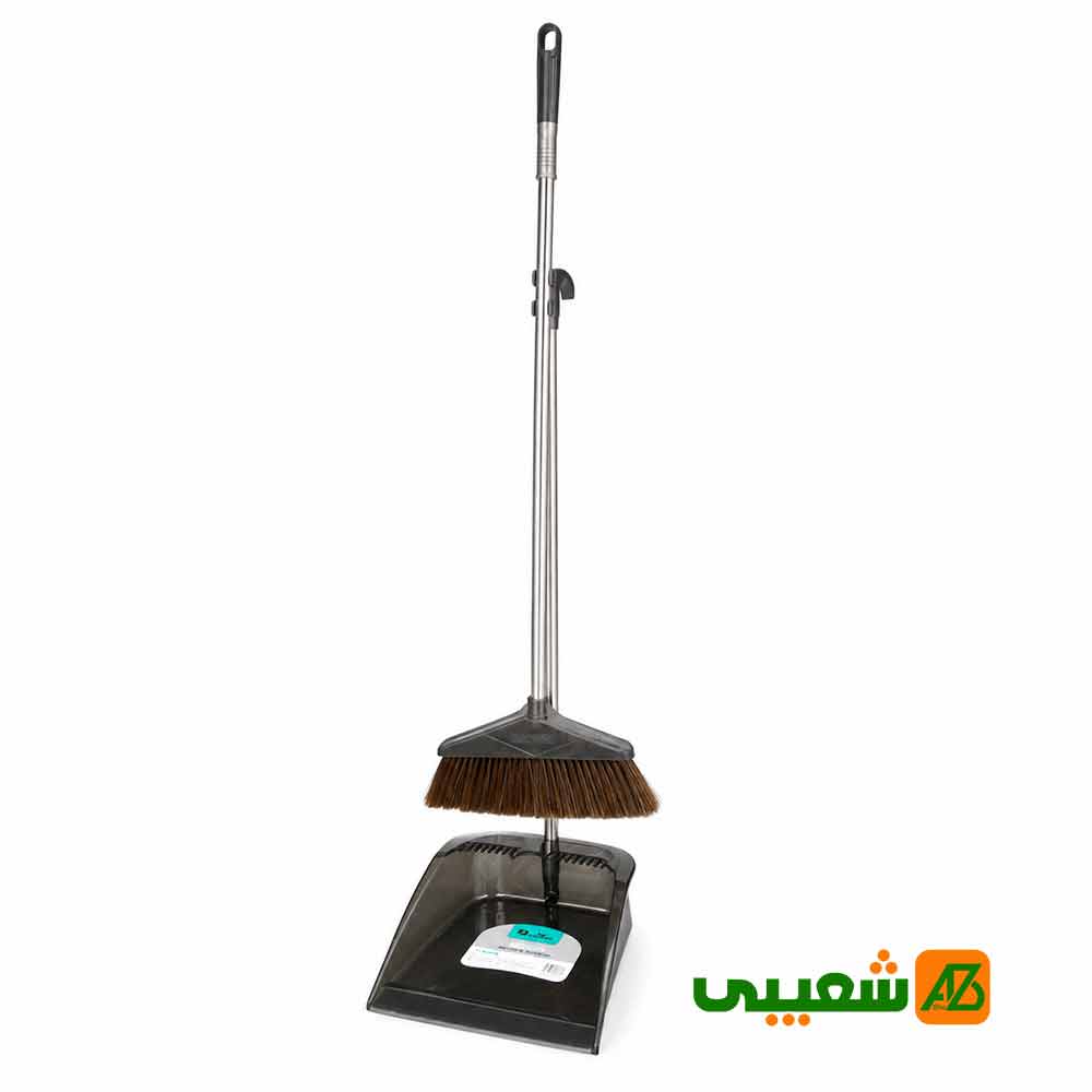 جارو خاک انداز ایستاده اکرولیک دودی