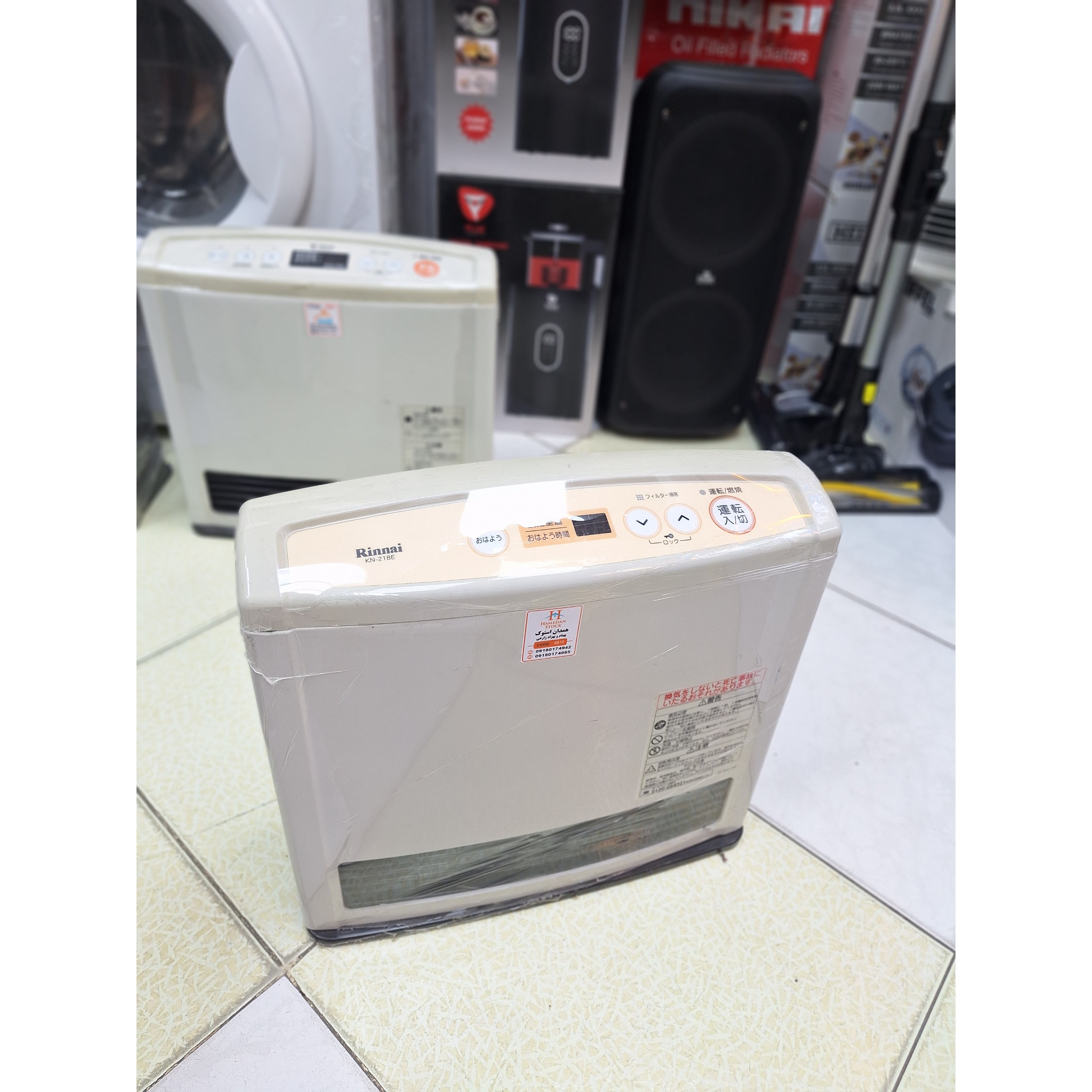 بخاری ژاپنی گازی برقی 2500 وات توربو (کد 9014)جدید