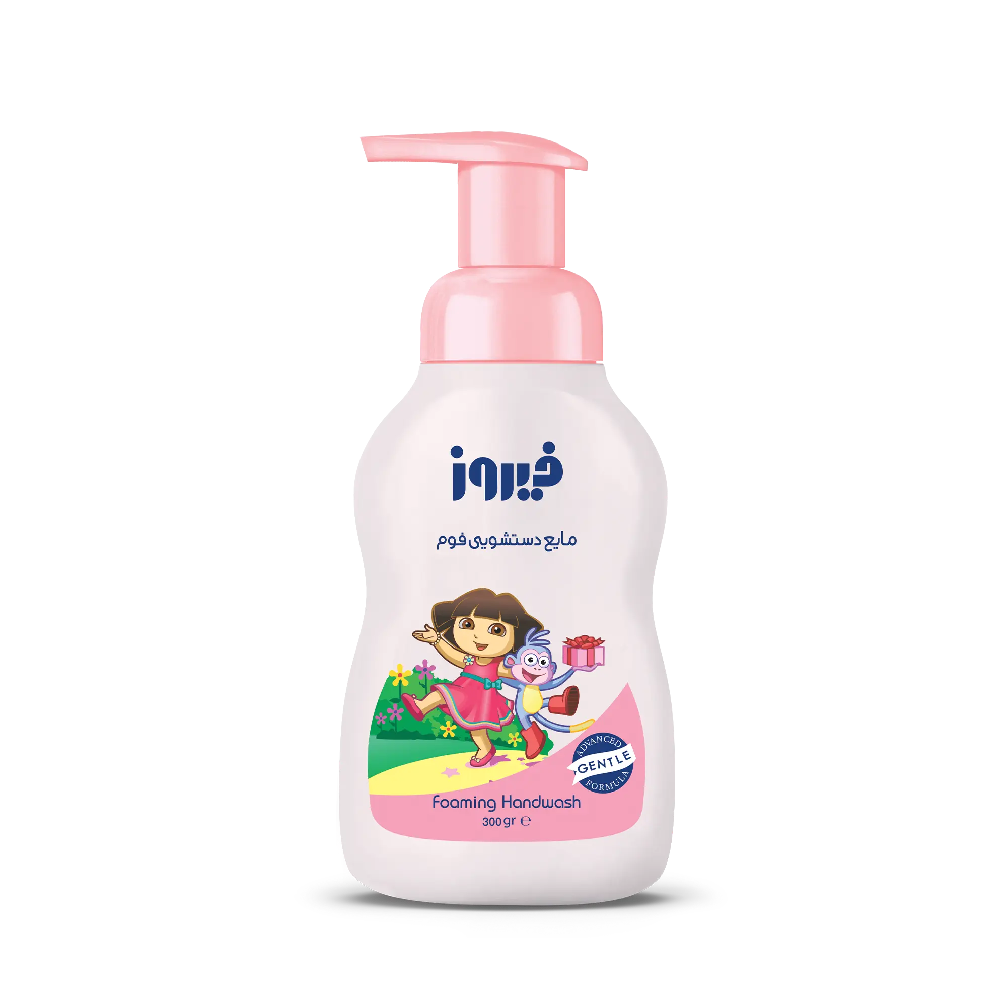 فیروز مایع دستشویی فوم(صورتی) 300 میل firooz