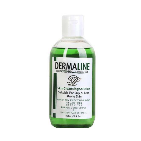 درمالاین تور پوست چرب 250 میل dermaline