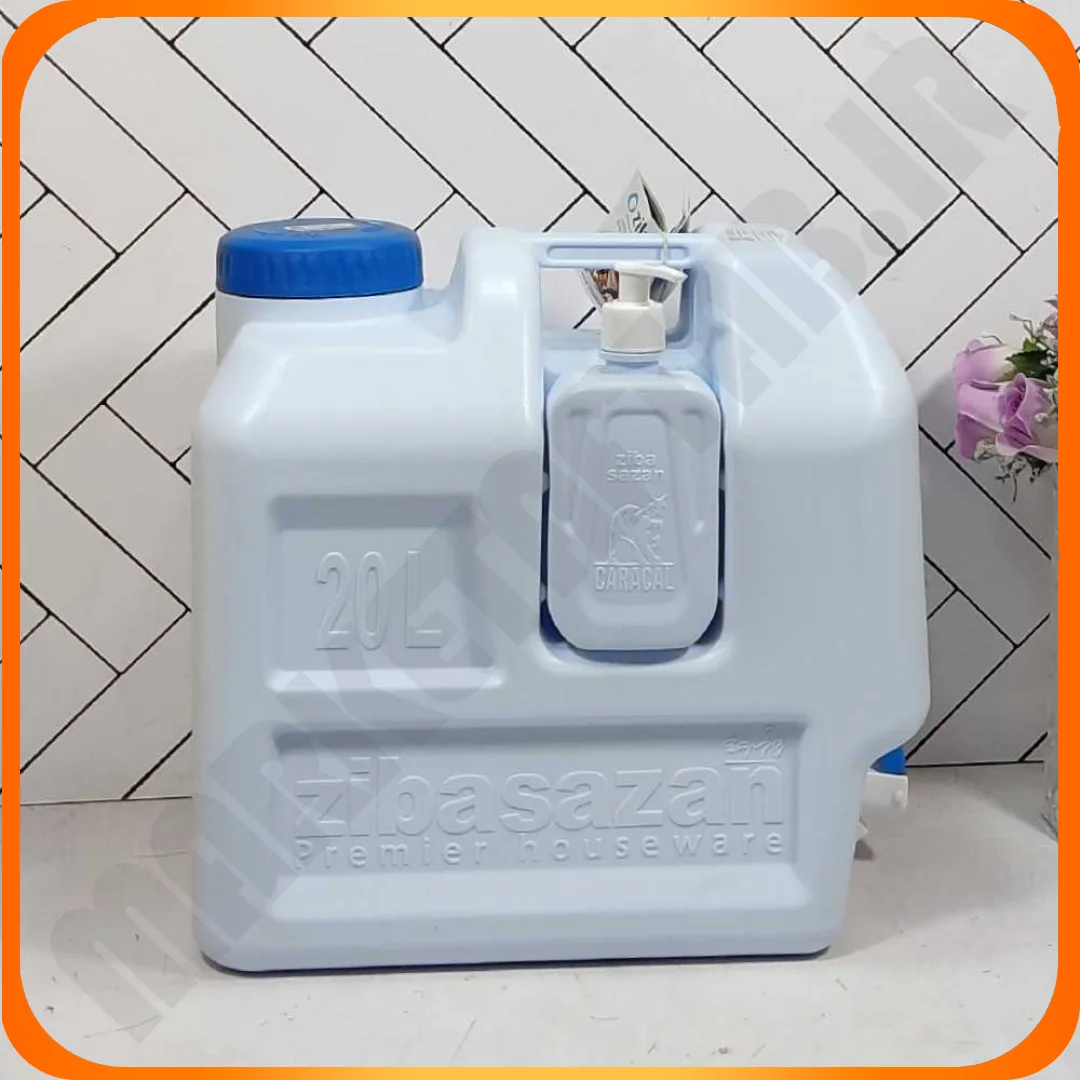 35024 دبه کاراکال 20 لیتری سفید زیبا سازان