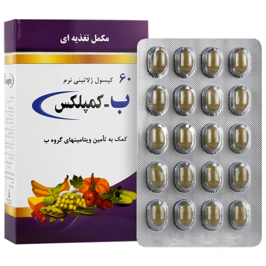 کپسول ب کمپلکس دانا 60 عددی