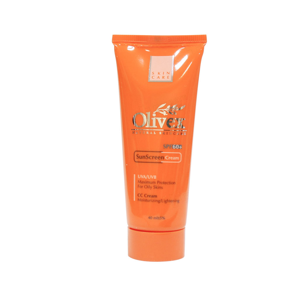 سی سی کرم و ضد آفتاب پوست چرب بی رنگ الیوکس +SPF60 حجم 40 میلی لیتر_تخفیف