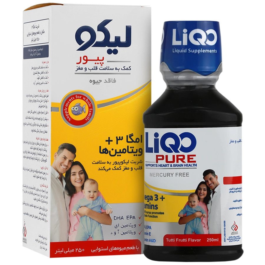شربت لیکو پیور ابیان فارمد 250 میلی لیتری