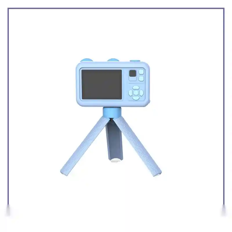 دوربین دیجیتال مخصوص کودکان پرودو Porodo Kids Digital Camera with Tripod Stand 26MP - قهره ایجدید