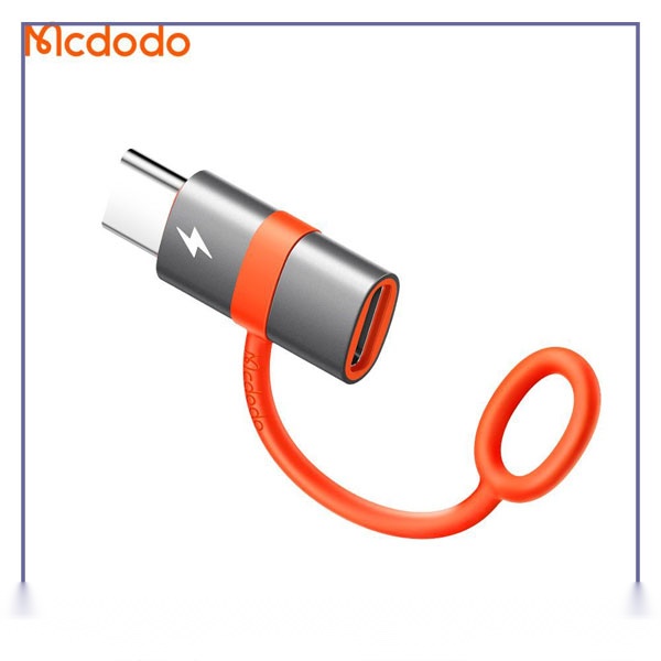 تبدیل لایتنینگ به تایپ سی 60 وات مک دودو Mcdodo Silicome Hook Lightning To USB-C Adapter OT-5530جدید