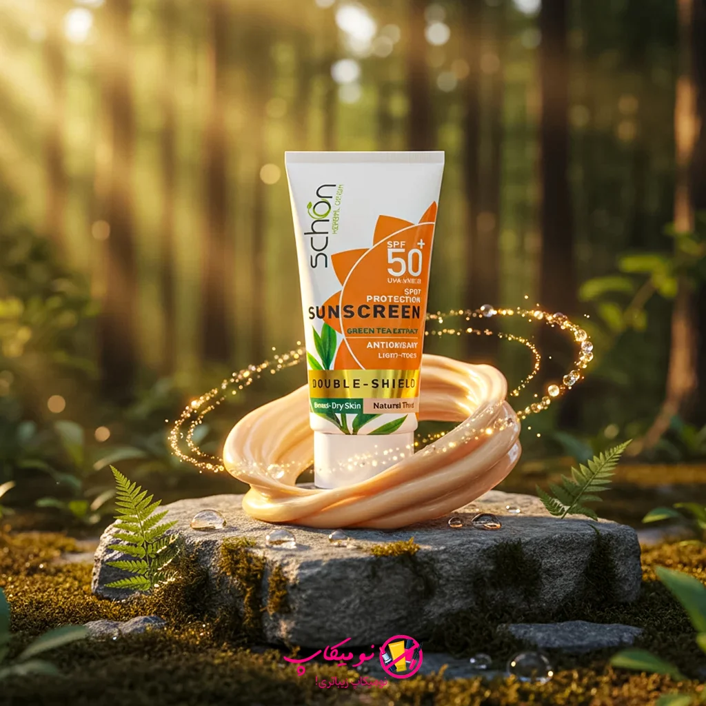 کرم ضد آفتاب رنگ طبیعی SPF50 مدل Double Shield حجم 50 میلی لیتر