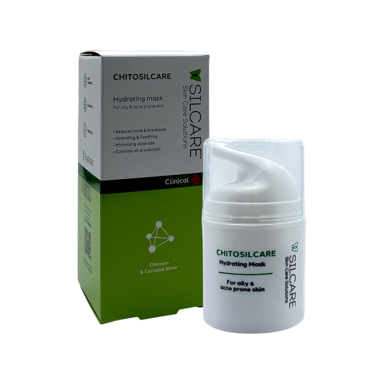 ماسک آبرسان پوست چرب چیتو سیلکر 50ml