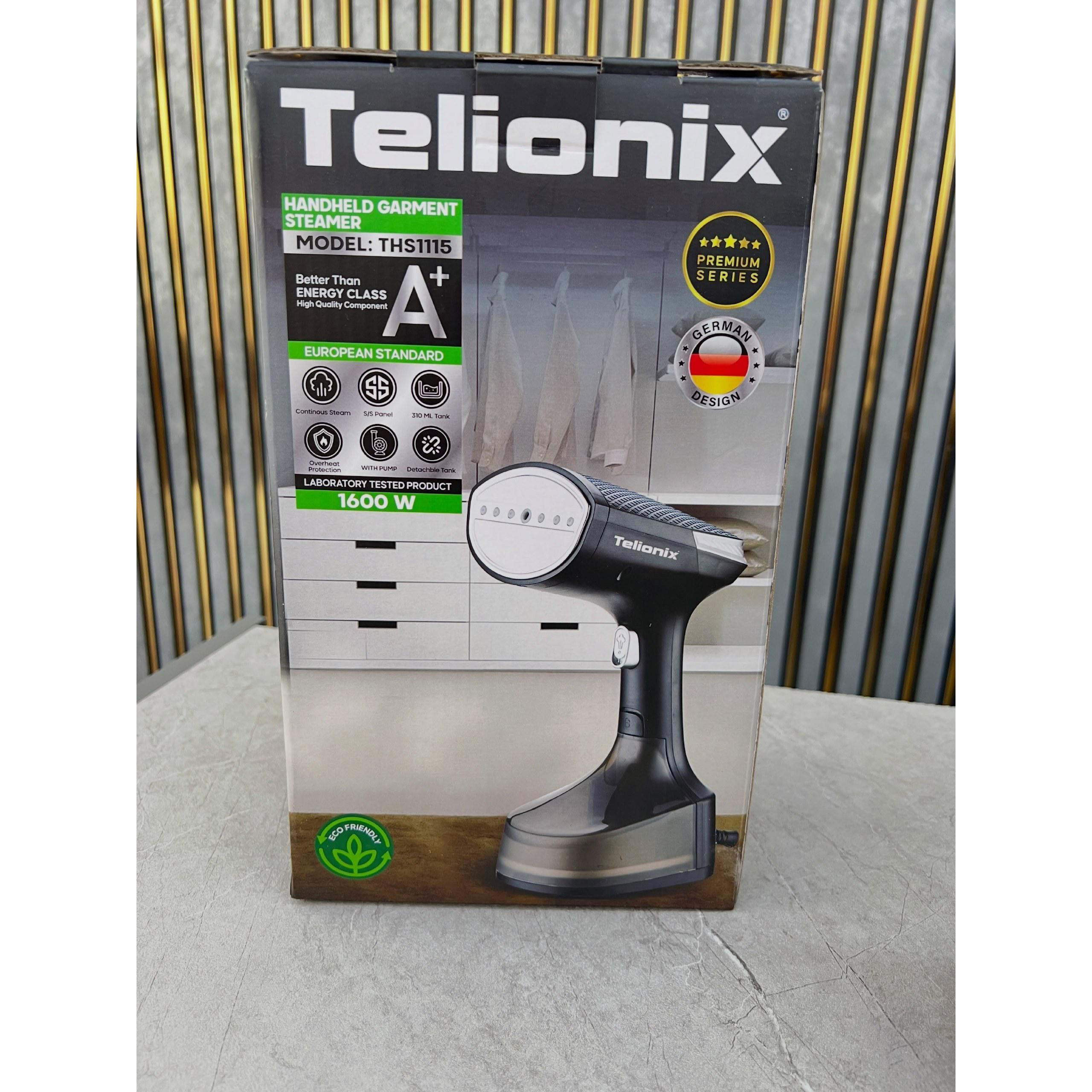 اتو بخارگر تلونیکس Telionix مدل THS1115 اورجینال اصلی سری جدید.با بخار مداوم و مخزن قابل جداسازیجدید