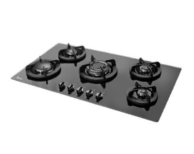 اجاق گاز شیشه ای اخوان 5 شعله مدل GI24