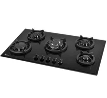 اجاق گاز صفحه ای شیشه 5 شعله اخوان کد GI-35