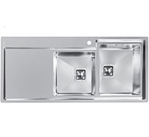 سینک ظرفشویی توکار S-601 اخوان لگن چپ