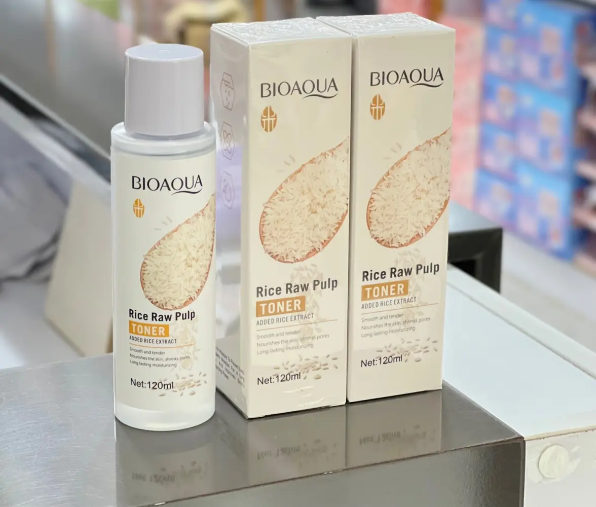 تونر روشن کننده عصاره برنج بیوآکوا BIOAQUA