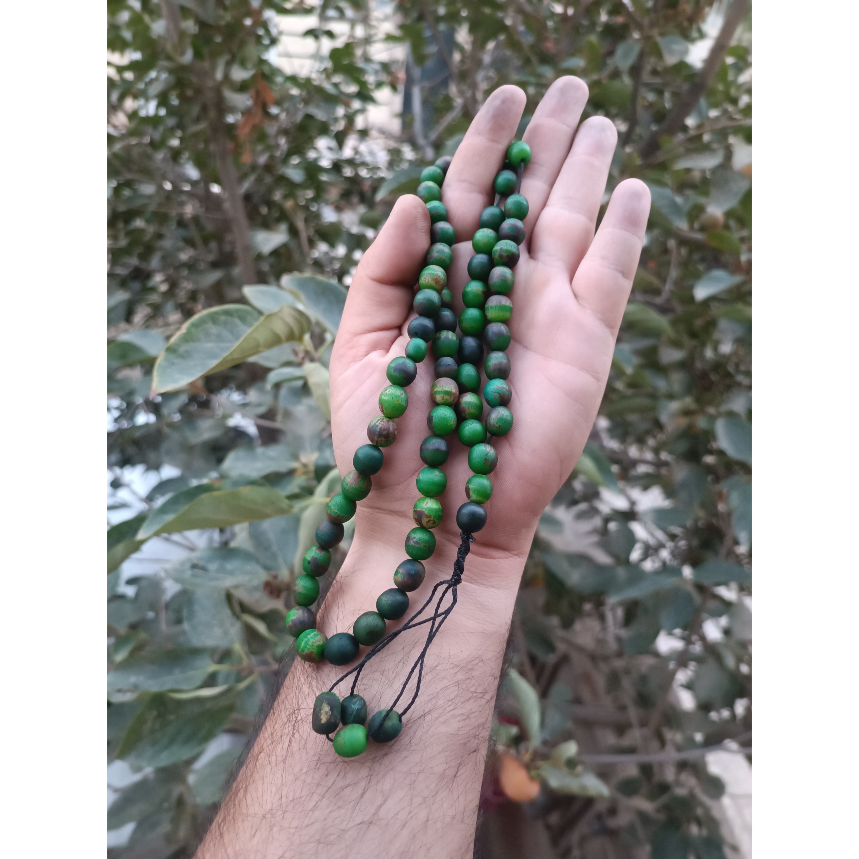 تسبیح هسته خرما وحشی کد 129جدید