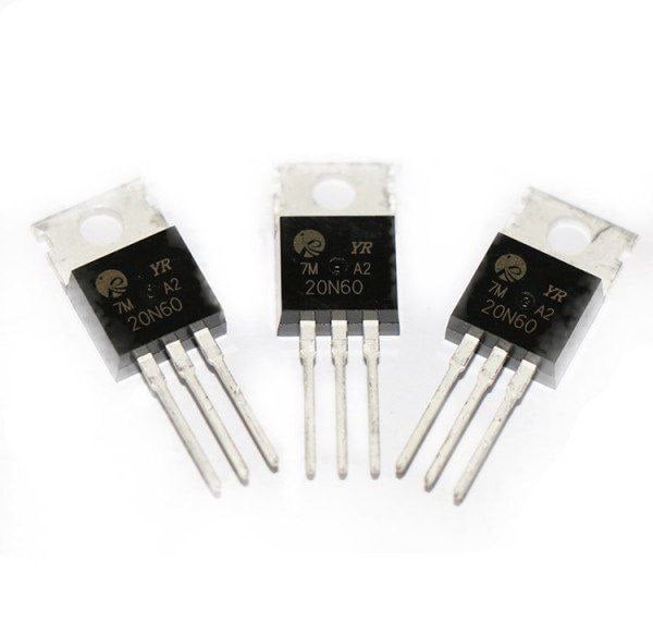 ترانزیستور ماسفت 600V 20A 20N60 پکیج TO220جدید