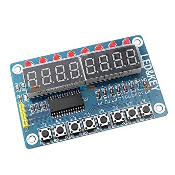 ماژول نمایشگر 8 رقمی TM1638جدید