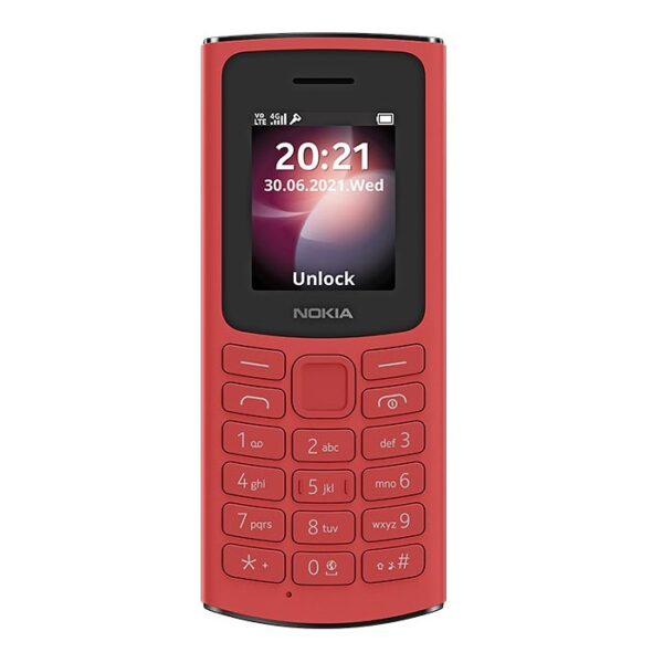 گوشی ساده نوکیا مدل 105 سال 2021 105 Nokia دو سیمکارت (بدون گارانتی شرکتی)جدید
